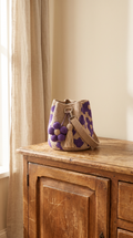 Blumen Tasche - Lila