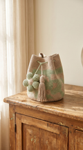 Blumen Tasche - Mind/Grün